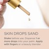 ISDIN Skin Drops, Face and Body Makeup Lightweight and High Coverage Foundation, Sand Shade for Fair to Light Skin Tone
