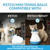 iFetch Mini Tennis Balls for Small and Medium Dogs, Toy Ball 5 Pack, Use Automatic Launcher Frenzy Brain Game, Blue, 1.5 Inch Diameter