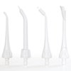 ToiletTree Products 4 Pack Replacement Tips, Professional Rechargeable Oral Irrigator with High Capacity Water Tank, 2nd Generation Version