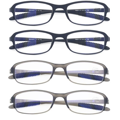 Computer Blue Light Blocking Reading Glasses(Flexible and Lightweight) UV Protection Readers Anti Eyestrain for Women Men