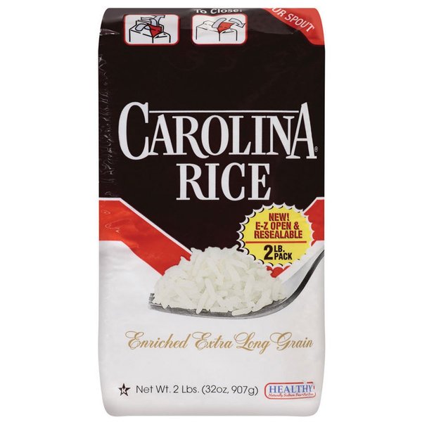 Carolina White Rice, 2 lb.