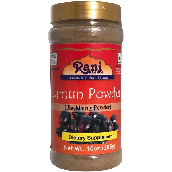 Rani Jamun (Blackberry / Eugenia Jambolana) Powder 10oz (285g) ~ Natural, Salt-Free | Vegan | No Colors | Gluten Friendly | NON-GMO | Indian Origin