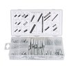 200 Piece Muzerdo Spring Assortment Set - Zinc Plated Extension and Compression Springs Kit