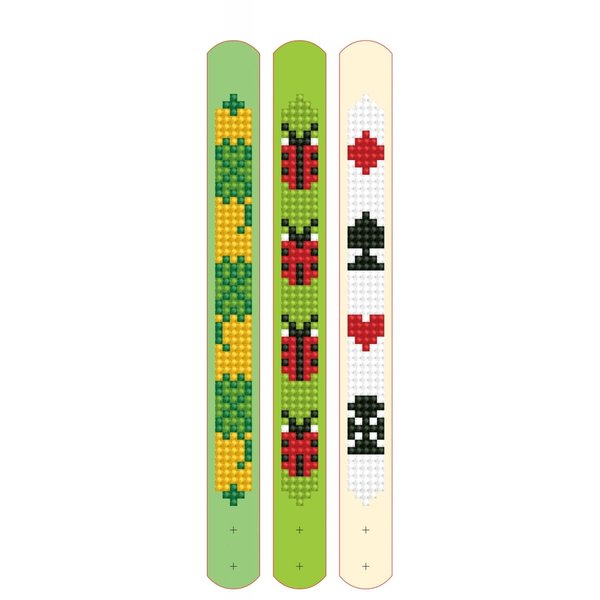 DIAMOND DOTZ ® DOTZIES - Lucky Lucky, Diamond Art Bracelet Making Kit Adults, DIY Bracelet Kit, Diamond Painting Bracelet Kit for Adults, Bracelet Making Kit, Bracelets Making Kit