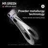 MR.GREEN Nail Clippers Wide Jaw Opening Stainless Steel Fingernail Clipper Thick Hard Toenail Cutter Manicure Scissors Tools (Nail Clipper (Medium))