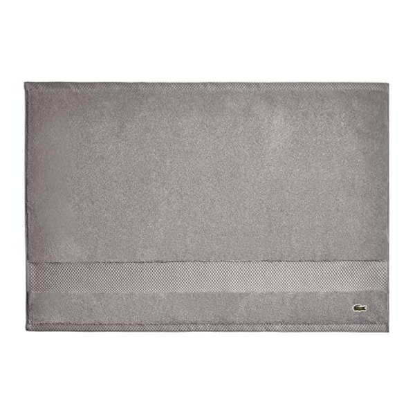 Lacoste Heritage Supima Cotton Tub Mat, Meteorite, 21" x 31"