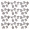 Vctitil 60 PCS Hair Clip Shining Hairgrips Twists Coils Flower Headwear Swirl Spiral Accessories Wedding Bridal Five Petals Flower Spiral Hairpins for Wedding