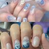 36 Sheets Summer Ocean Nail Stickers,Nail Water Transfer Decals,Summer Nail Decorative Stickers,Tropical Nail Stickers,Nail Art Accessories,Sea Shells Starfish Sticker for Women Girls Nail Decorations
