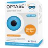 Optase Moist Heat Eye Mask - Washable and Reusable Heated & Cooling Gel Eye Mask - HydroBead Technology for Dry Eye Relief