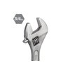 TEKTON 6 Inch Adjustable Wrench | 23002