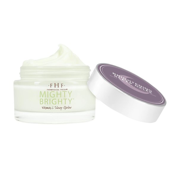FarmHouse Fresh Mighty Brighty Vitamin C + Licorice Root Brightening Sleep Gelee, 1.7 fl. oz.