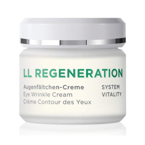 ANNEMARIE BÖRLIND – LL REGENERATION Eye Wrinkle Cream – Natural Vitamin C + E Anti Aging Eye Cream with LL BIOCOMPLEX for Smoothed, Brighter, and Plump Skin With New Elasticity – 1.1 Oz