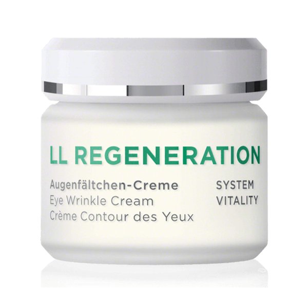 ANNEMARIE BÖRLIND – LL REGENERATION Eye Wrinkle Cream – Natural Vitamin C + E Anti Aging Eye Cream with LL BIOCOMPLEX for Smoothed, Brighter, and Plump Skin With New Elasticity – 1.1 Oz