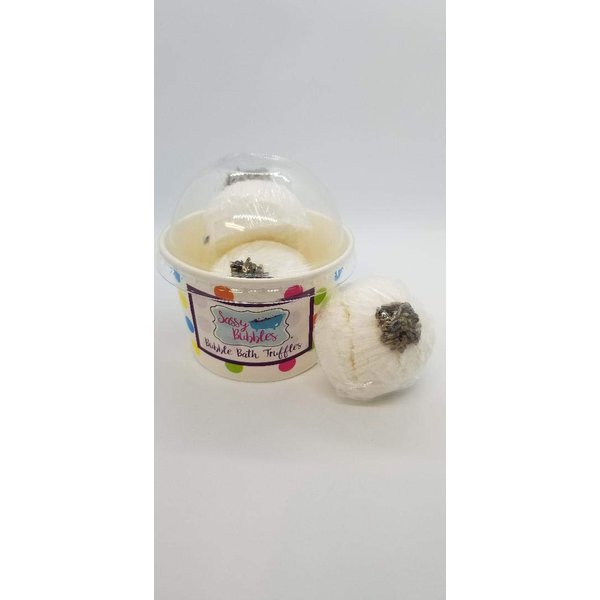 Bubble Bath Truffles: Lavender Pomegranates 3 Pack Bath Truffles by Dead Sea Spa Care, Bubble Bath, Bubble Truffles, Bath Bombs