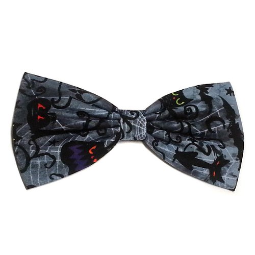 Halloween Dream Hair Bow-bats, Owls, Black Cats, Spiderwebs-for Girls, for Teens, for Women (Headband)
