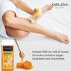 Karlash Professional Roll On Wax, Depilatory Hair Wax Removal for Body Hair, legs, arms hair Removal Wax Cartridge 100 ml - Made in Italy - 2 Pieces (Honey)