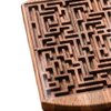Wooden Labyrinth Game for Kids Rolling Ball Maze Toy Balance Board Game Toy Early Education Toy