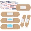 Geiserailie 100 Pcs Pressure Bandages XL for Dialysis Patients 2.83 x 1.18 Inch Pressure Adhesive Bandage Waterproof for Wound Care Absorbent Pad Thin Skin Seniors First Aid Essential