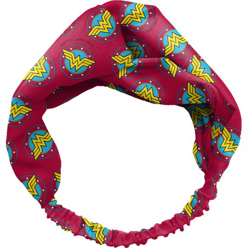 Spoontiques - Headband - Printed Fabric Hair Bands - Knotted Hair Band for Everyday Use - Wonder Woman, One Size (20305)