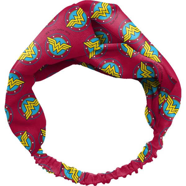Spoontiques - Headband - Printed Fabric Hair Bands - Knotted Hair Band for Everyday Use - Wonder Woman, One Size (20305)