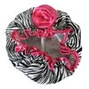 Kella Milla Stylish Satin Shower Cap - Zebra