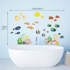 DECOWALL DWL-1811N Coral Reef Fish Kids Wall Stickers Wall Decals Peel and Stick Removable Wall Stickers for Kids Nursery Bedroom Living Room décor