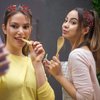 Metal Star Snap Hair Clips Red Cute Small Hair Barrettes Y2K Star Hair Clips Hair Access Non-slip Hollow for Kids Hairpin Lovely Star Headpieces for Everyday Fashion and Party 10PCS
