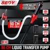 SEDY Electric Hand Pump, Portable Transfer Pump Battery Powered Siphon Liquid Extractor 2.2GPM, For Gasoline Diesel Fuel