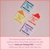 Fleur Marche Everything, Plz Botanical Patch Variety Pack - 4 Wellness Patches with Plant Powered Ingredients - Relax, Focus, Soothe, Dream - Highly Bioavailable Patches - 16 Patches