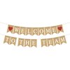 Vrogadso Burlap Welcome to The Team Banner New Employee Member Welcome Banner Decorations for Office Party