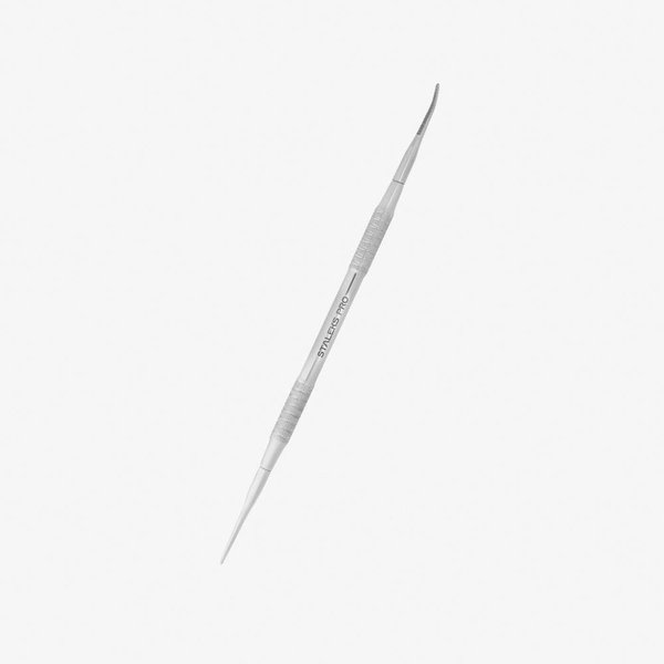 STALEKS PRO Expert PE 60/3 Ingrown Nail Lifter Pedicure Tool Surgical Grade Stainless Steel for Home Personal Use Durable (INGROWN TOENAIL LIFTER + STRAIGHT FILE)