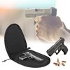 DSLEAF 2-Pack Handgun Case, Soft Pistol Rug with Thick Velvet Lining for Hunting Shooting Range Sports
