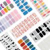 MOMSON Semi Cured Gel Nail Strips - 20 Real Gel Nail Polish Stickers/Full Nail Wraps - Art Manicure Kits for DIY at Home, Salon-Quality, Easy to Apply & Remove (Rainbow Unicorn)