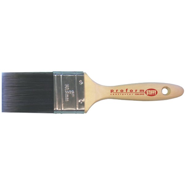 Proform CB2.5VS Contractor Beaver Tail Stiff Paint Brush 2-1/2-Inch