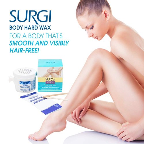 Surgi-Wax Body Hard Wax for Bikini, Body & Legs - 4 oz