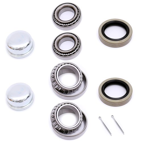 UCUT 2 Set Trailer Bearing Repair Kits L68149/L68111 and L44649/L44610, for 1-3/8 Inch to 1-1/16 Inch Tapered Spindle