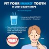 Imako Tooth Tinted Plastic - Natural Color - Temporary Tooth - Made in USA