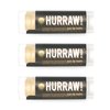Hurraw! Sun Lip Balm (Zinc Oxide Protection, Broad Spectrum SPF 15, Tangerine, Chamomile), 3 Pack: Organic, Certified Vegan, Gluten Free. Non-GMO, All-Natural. Bee, Shea, Soy & Palm Free. Made in USA