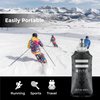 FITLY Soft Flask 3 Pack - 5 oz (150 ml), 8.5oz (250ml), & 13.5oz (400ml) - Shrink As You Drink Soft Water Bottle for Hydration Pack - Folding Water Bottle For Running & Hiking - Running Water Bottle