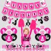 Cheerleading Birthday Party Decorations for Girls Rose Red Black Cheerleader Happy Birthday Banner Cake Topper Balloons We’ve Got Spirit Gymnastic Birthday Party Decorations Supplies