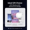 POCOCO Galaxy Star Projector for Bedroom with Replaceable Optical Film Discs, Home Planetarium Night Light Projector with High-Definition Soft Light for Relax, Study, and Meditate, Stress Relief Gifts