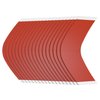 Sunshine Tape Liberty Red Hairpiece Wig Tape | Made in USA |108 A Curve Strips | Double Sided Adhesive Tape for Toupee Lace Front Wig Strong Hold Waterproof Contours