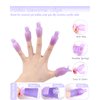 600 PCS Lint Free Nail Wipes, BQAN Nail Polish Remover Pads Pink For lash extensions & Nail Polish Bottle With 5PCS Nail Soak Off Clips (Purple)