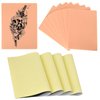 Practice Skins with Transfer Paper - 30Pcs Tattoo Fake Skin and Stencil Paper Kit Includes 25Pcs Tattoo Paper and 5Pcs 3mm Double Sided Tattoo Skin Practice