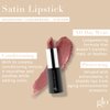 Glo Skin Beauty Satin Lipstick (In Bloom) | Nourishing Longwearing Lip Stick Packed with Skincare Benefits