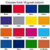 Infusion Self-Inking Custom Rubber Stamp (Personal or Business Use) - Choose from 16 Colors (1-1/2" x 3")