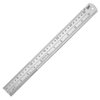 Ruler Metal Straight Edge Ruler Stainless Steel Ruler 12 Inch Ruler Set Rulers Bulk 1 Pack