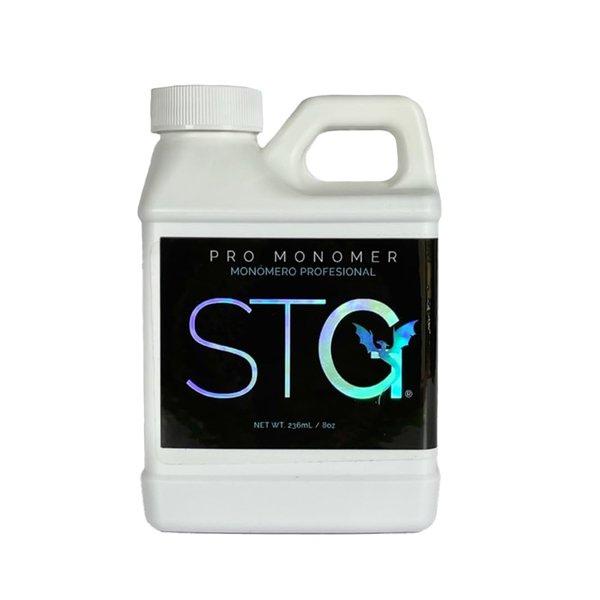 Professional Grade EMA Acrylic Monomer -16oz- MMA Free, Primerless, Non-Yellowing Nail Sculpting Liquid (Monómero Acrílico)