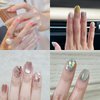 Sugar Glitter for Nails,Holographic Nail Art Sequins,6 Box 3D Glitter Metallic Shining Flakes Acrylic Nails Nail Glitter Flakes or Make Up DIY Nail Decoration