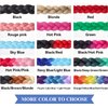 HAIRCUBE Ombre Braiding Hair 24 Inch 3 Packs Pre Stretched Box Braids Colorful Twist Braiding Hair Extensions Synthetic Crochet Braiding (Hot Pink to Cyan Blue)